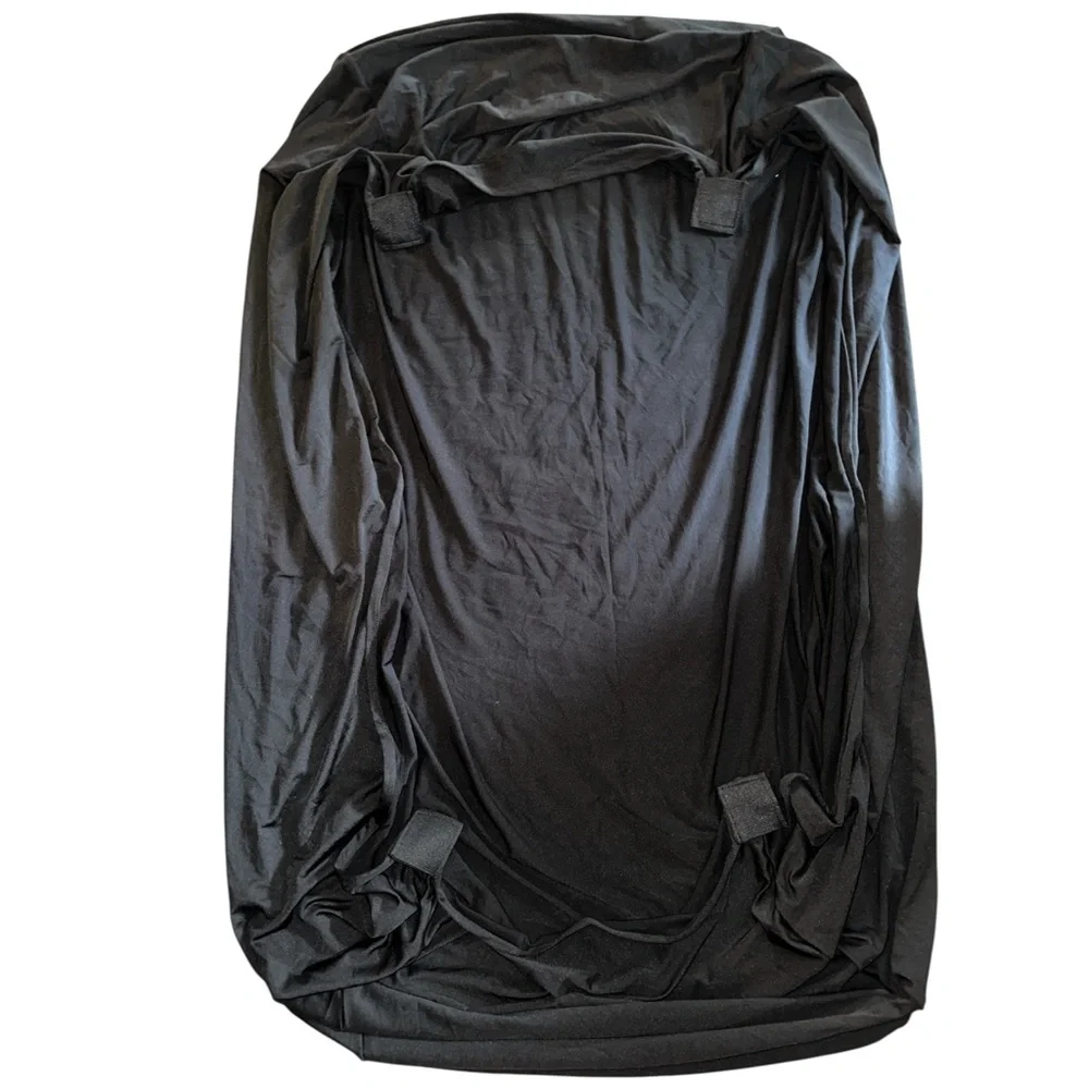 Black table cover